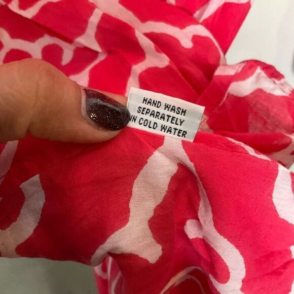 Roberta Roller Rabbit Button Down Cotton Tunic - Picture 7 of 7